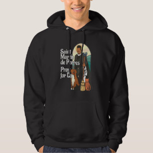 Veste À Capuche St Martin De Porres Saints Noirs Africains-América