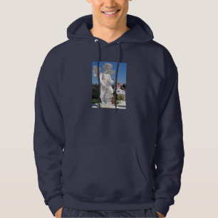 Veste À Capuche Statue Ange En Bleu Marine