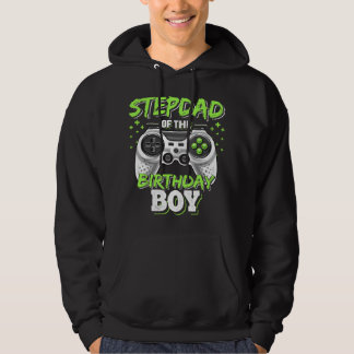 Veste À Capuche Stepdad of Birthday Boy Matching Video Game Birthd