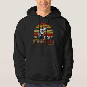 Veste À Capuche Stepmomsaurus Rex Dinosaur Stepmaman Saurus Famill