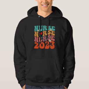 Veste À Capuche Stéthoscope Groovy Mignon Vie d'infirmière Soins i