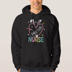 Veste À Capuche Stethoscope Scrub Life Nurse Bunny Jour de Pâques