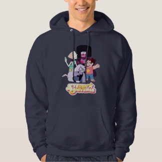 Veste À Capuche Steven Universe | Crystal Gem Group Huddle