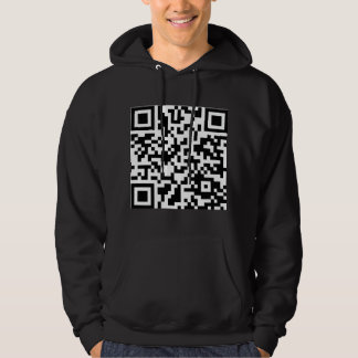 Veste À Capuche Sticker de code QR Rick Roll