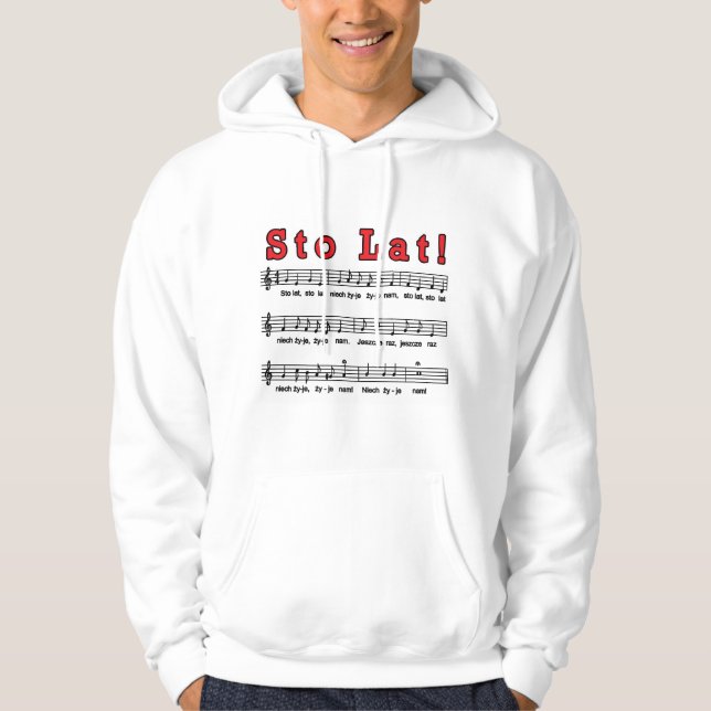 Veste À Capuche Sto Lat ! Chanson (Devant)