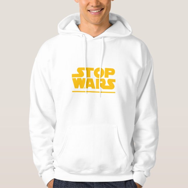 Veste À Capuche Stop Wars Parody Logo (Devant)