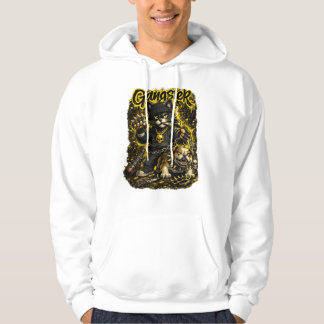 Veste À Capuche Streetwear Cat Illustration