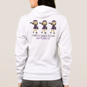 Veste À Capuche Studio de l'école de danse Jazz personnalisée