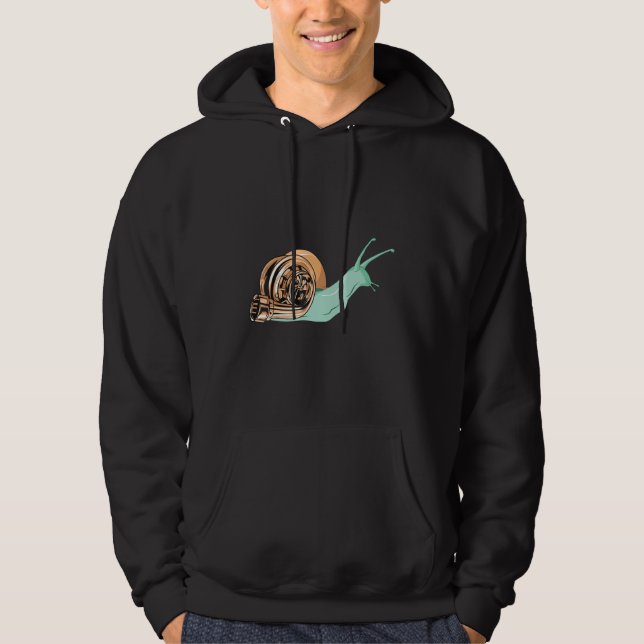 Veste À Capuche Stututu Turbo  Escargot 2 (Devant)
