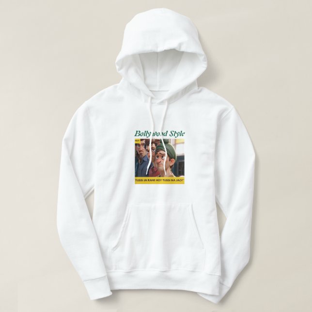 Veste À Capuche Style Bollywood (Design devant)