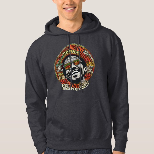 Veste À Capuche STYLE Hoodie Bob's Beat (Devant)