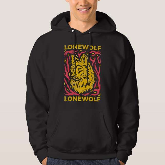 Veste À Capuche Style Husky Lonewolf (Devant)
