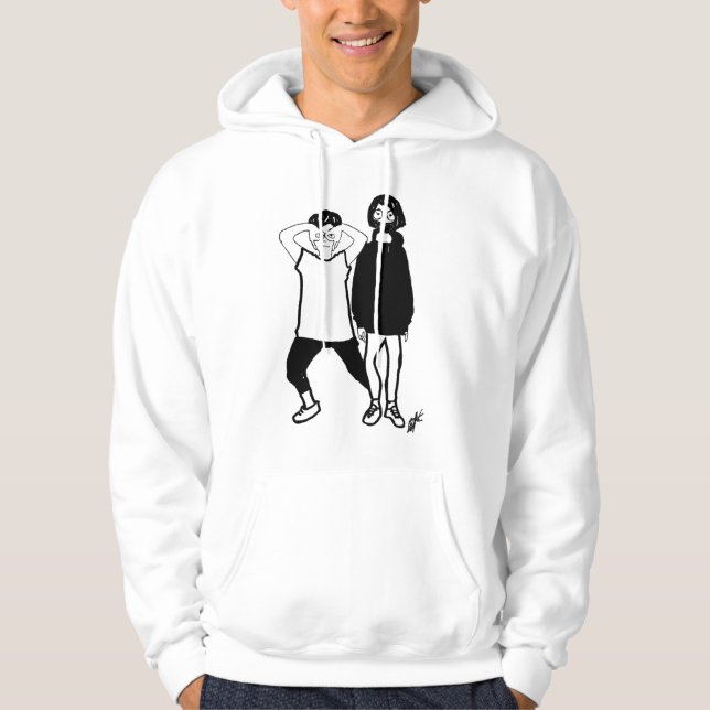 Veste À Capuche style jm (Devant)