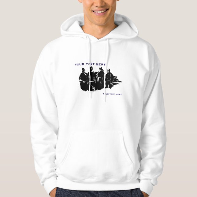 Veste À Capuche Style militaire (Devant)