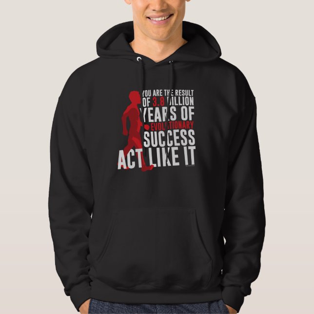 Veste À Capuche Succès évolutionnaire (Devant)