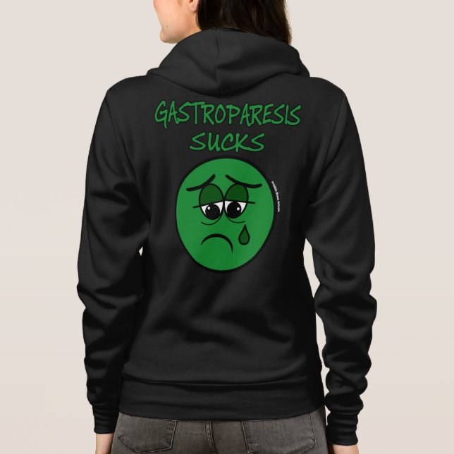 Veste À Capuche SUCKS...Gastroparesis (Dos)