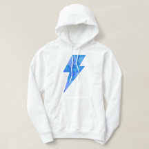 Sudadera cool rayo Flores Tropicales Azules 2