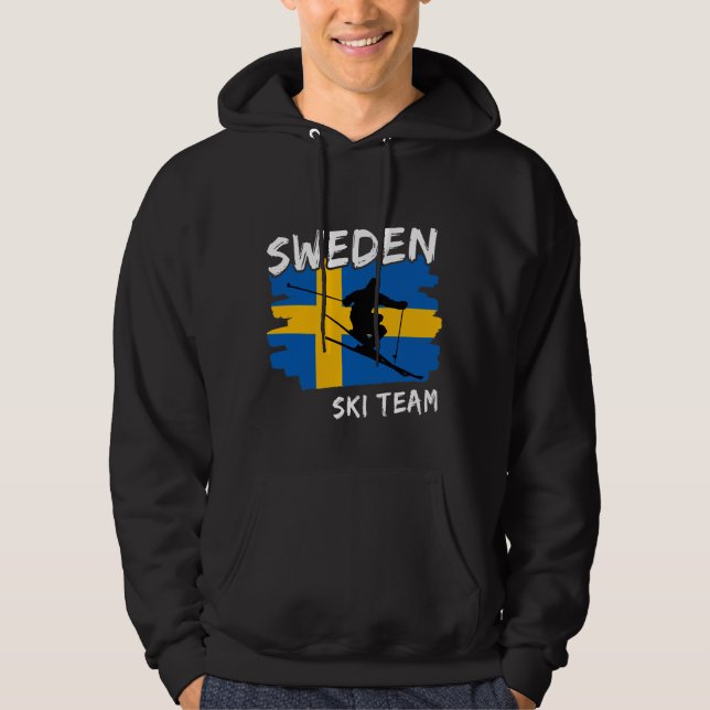 Veste À Capuche Suède Ski   (Devant)