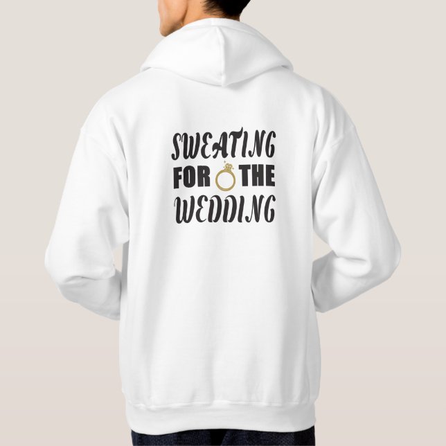 Veste À Capuche Sueur de mariage (Dos)