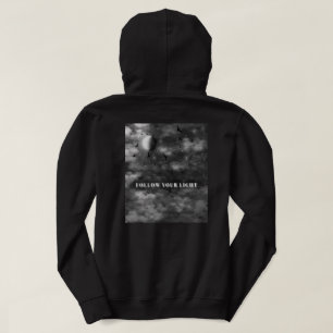 Veste À Capuche Suivez Votre Lumière Lune Céleste Esthétique C