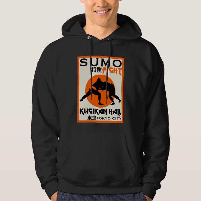Veste À Capuche Sumo Wrestler Drôle (Devant)