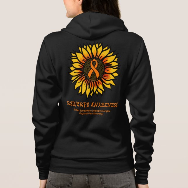Veste À Capuche Sunflower/Awareness...RSD/CRPS (Dos)