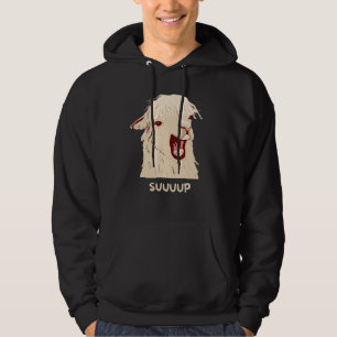 Veste À Capuche Sup Aucun Drame Lama Alpaga Animal Hommes Femmes E