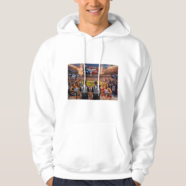 Veste À Capuche  Super Bowl 60 Rematch Football Sweatshirt (Devant)