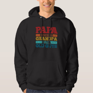 Veste À Capuche Super Grand-Père Pour Hommes Grand-Père Papa Paren