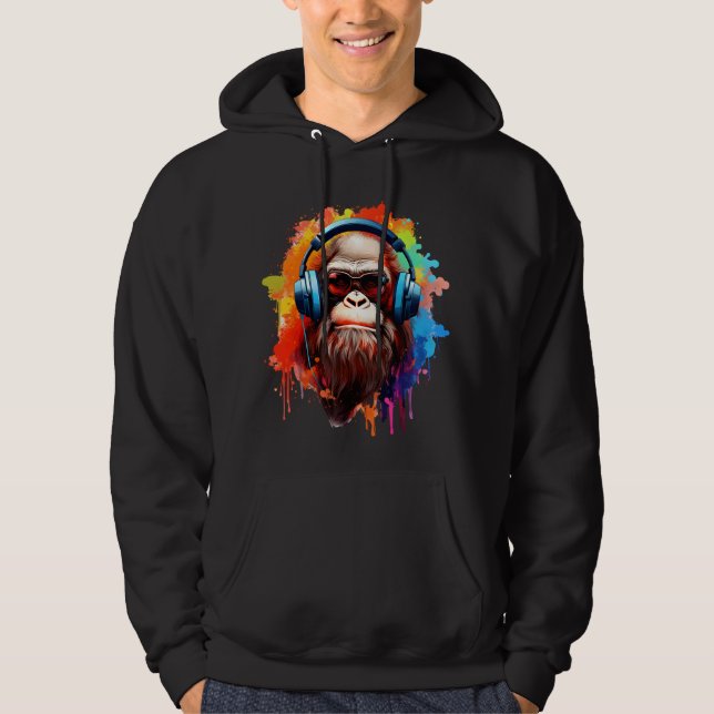 Veste À Capuche Super Urban Ape à Tunes (Devant)