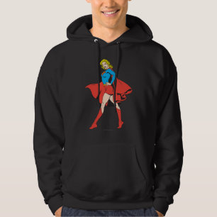 Veste À Capuche Supergirl frappe un poteau
