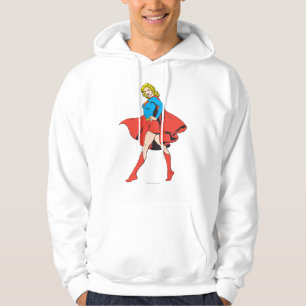 Veste À Capuche Supergirl frappe une pose