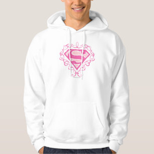 Veste À Capuche Supergirl Pink Stripes