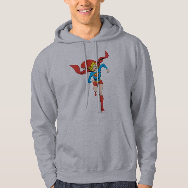 Veste À Capuche Supergirl prête à partir (Devant)
