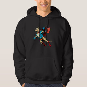 Veste À Capuche Superhero Labrador Retriever Red Cape Super Hero D