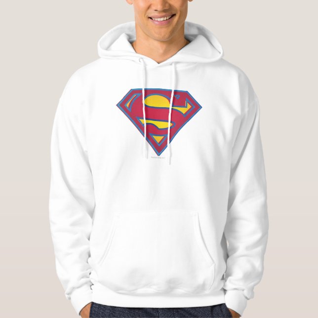 Veste À Capuche Superman S-Shield | Logo de points (Devant)