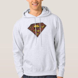 Veste À Capuche Superman S-Shield   Logo des journaux