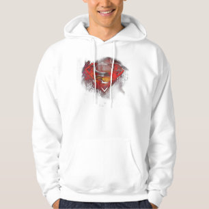 Veste À Capuche Superman S-Shield Logo peint
