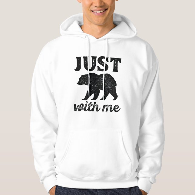 Veste À Capuche Supporte-moi juste un peu (Devant)