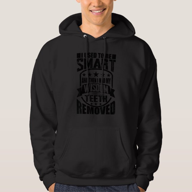 Veste À Capuche Suppression des dents de sagesse cool pour hommes  (Devant)