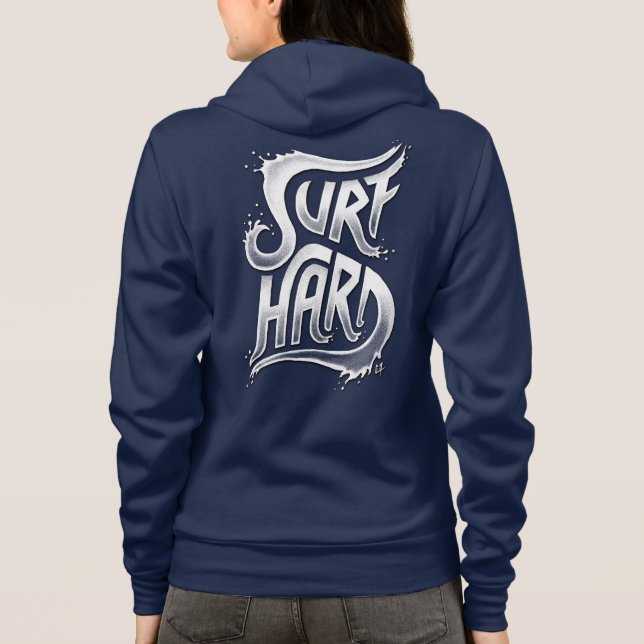 Veste À Capuche Surf dur (Dos)