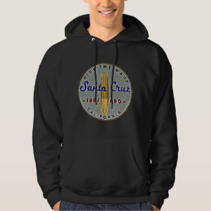 Veste À Capuche Surfers Père Noël Cruz Vintage Retro désorganis