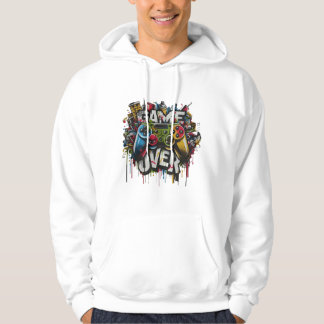 Veste À Capuche Survêtement à graphique de rue "Game Over"