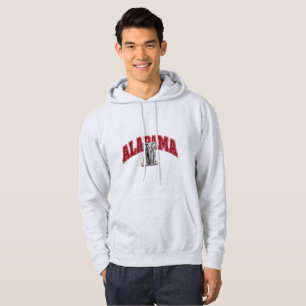 Veste À Capuche Survêtement Alabama Éléphant Sport Universitaire
