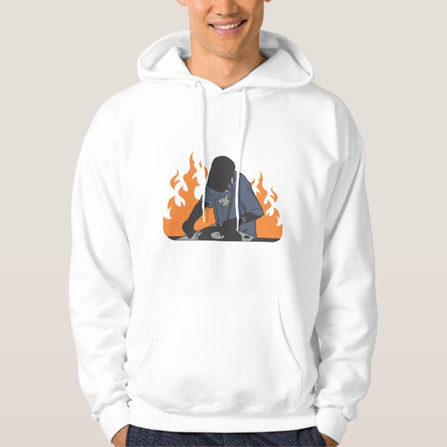 Veste À Capuche Survêtement de DJ ! (Devant)