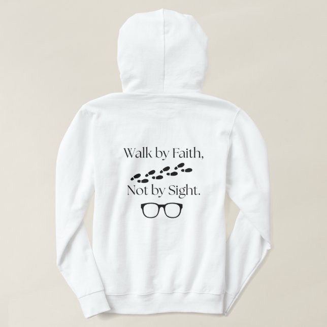 Veste À Capuche Survêtement de foi (Design dos)