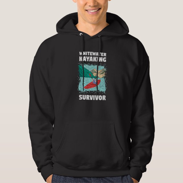 Veste À Capuche Survivant de kayak de rivière Premium (Devant)