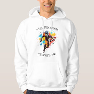 Veste À Capuche Sweat-shirt à capuche de base pour hommes motivati