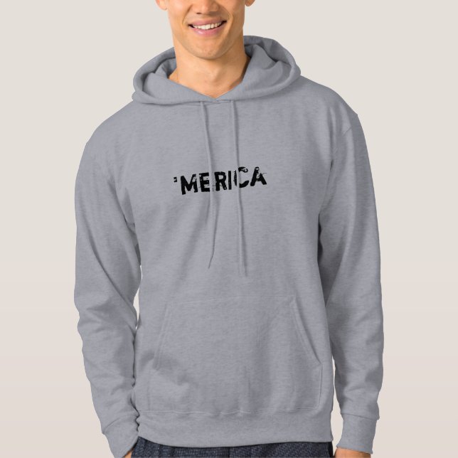 Veste À Capuche 'Sweat - shirt à capuche de Merica (Devant)