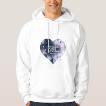 Sweat-shirt à capuche pour homme Cosmic Love